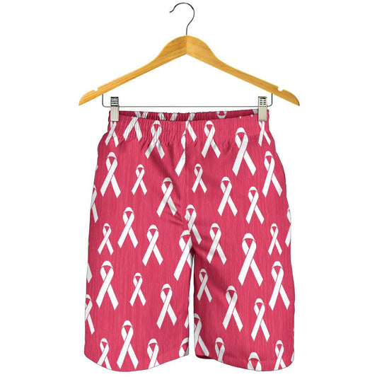 Breast Cancer Awareness Symbol Mens Shorts-JTAMIGO.COM