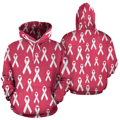 Breast Cancer Awareness Symbol Pullover Hoodie