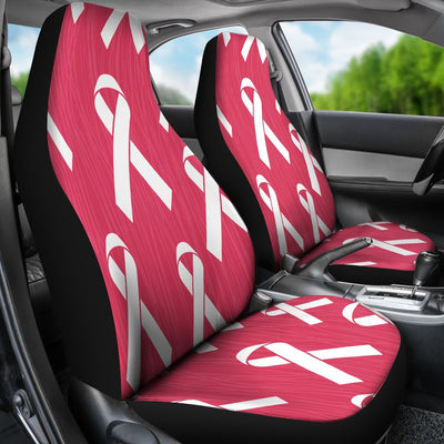Breast Cancer Awareness Symbol Universal Fit Car Seat Covers