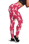 Breast Cancer Awareness Symbol Women Leggings