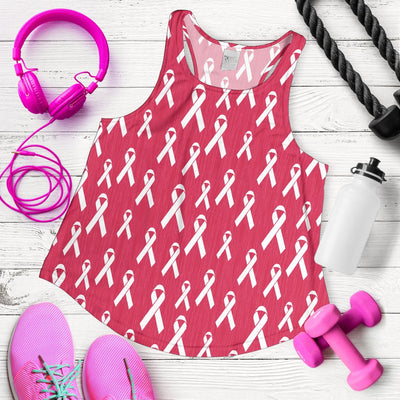 Breast Cancer Awareness Symbol Women Racerback Tank Top