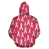 Breast Cancer Awareness Symbol Zip Up Hoodie
