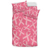Breast Cancer Awareness Themed Duvet Cover Bedding Set
