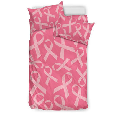 Breast Cancer Awareness Themed Duvet Cover Bedding Set