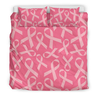Breast Cancer Awareness Themed Duvet Cover Bedding Set