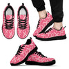 Breast Cancer Awareness Themed Men Sneakers Shoes