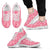 Breast Cancer Awareness Themed Men Sneakers Shoes