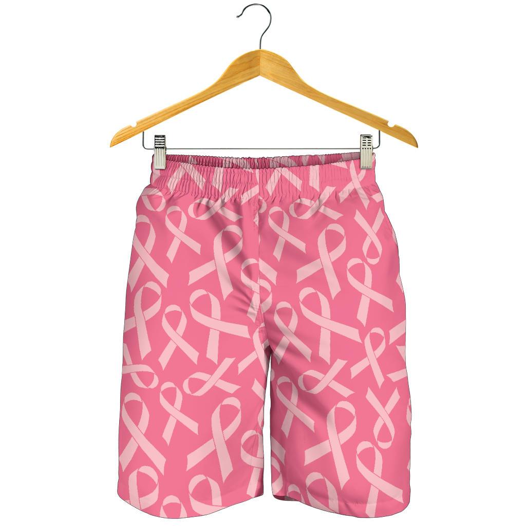 Breast Cancer Awareness Themed Mens Shorts-JTAMIGO.COM