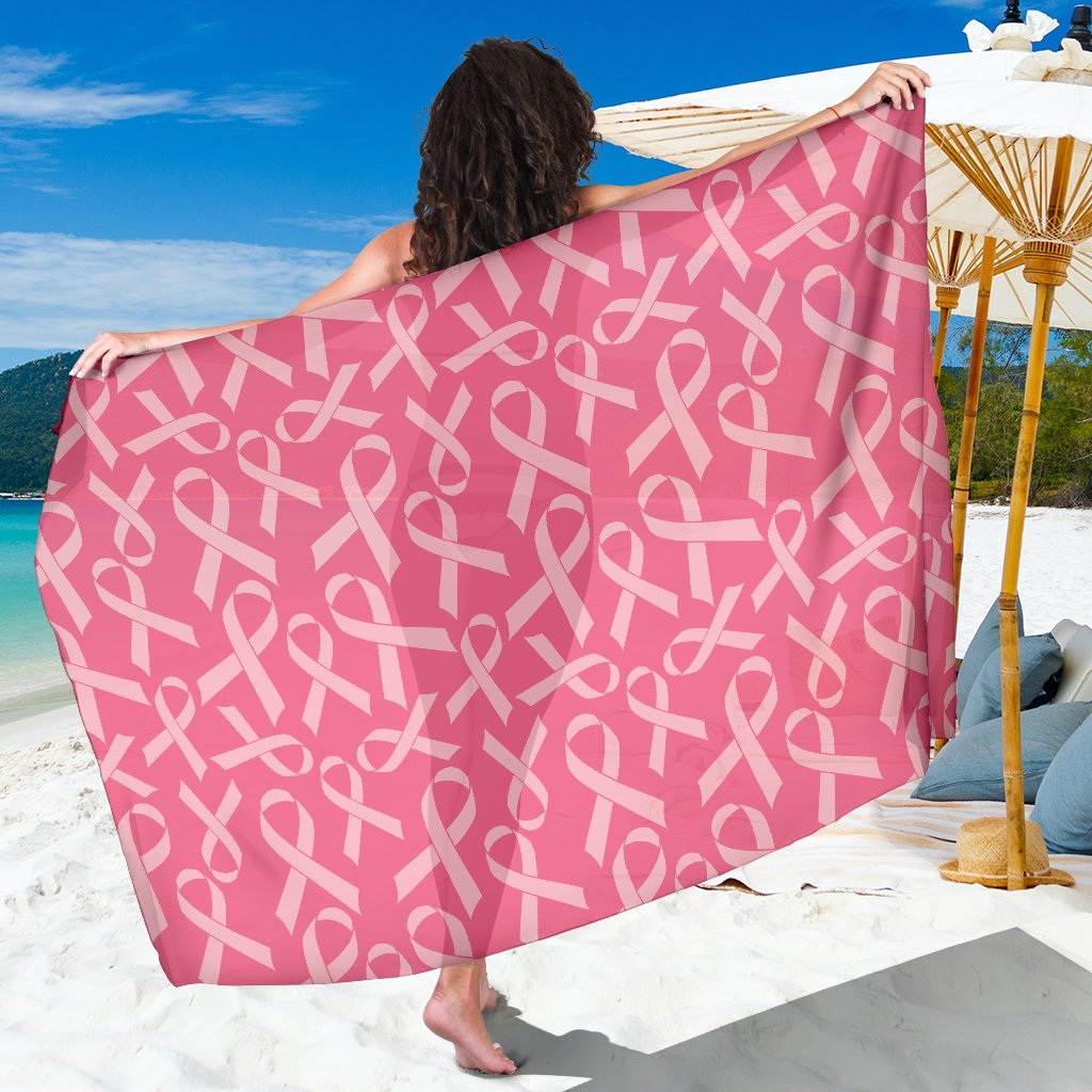 Breast Cancer Awareness Themed Sarong Pareo Wrap