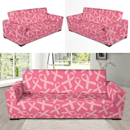 Breast Cancer Awareness Themed Sofa Slipcover-JTAMIGO.COM
