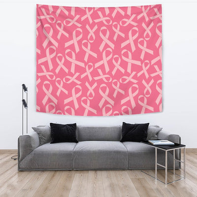 Breast Cancer Awareness Themed Tapestry