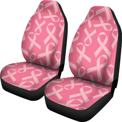 Breast Cancer Awareness Themed Universal Fit Car Seat Covers