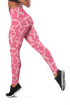 Breast Cancer Awareness Themed Women Leggings