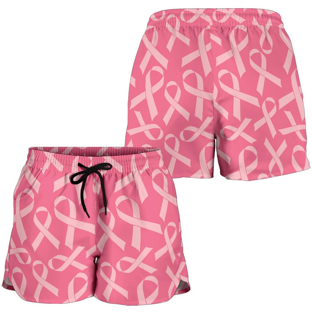 Breast Cancer Awareness Themed Women Shorts-JTAMIGO.COM