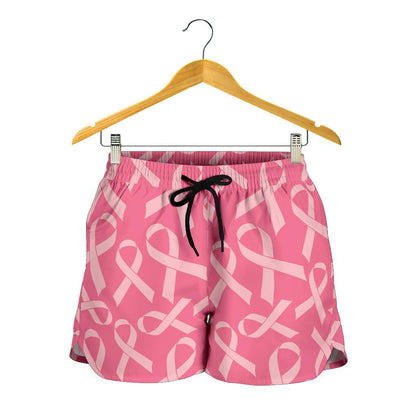 Breast Cancer Awareness Themed Women Shorts-JTAMIGO.COM