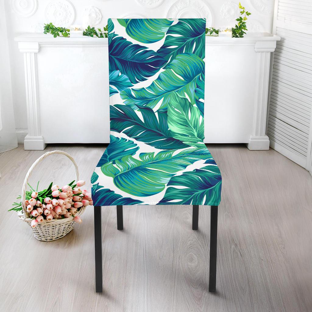Brightness Tropical Palm Leaves Dinning Chair Slipper-JTAMIGO.COM