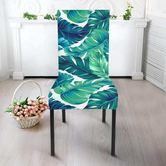 Brightness Tropical Palm Leaves Dinning Chair Slipper-JTAMIGO.COM
