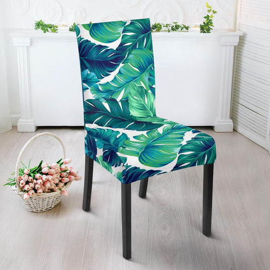 Brightness Tropical Palm Leaves Dinning Chair Slipper-JTAMIGO.COM