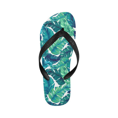 Brightness Tropical Palm Leaves Flip Flops-JTAMIGO.COM