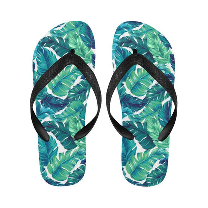Brightness Tropical Palm Leaves Flip Flops-JTAMIGO.COM