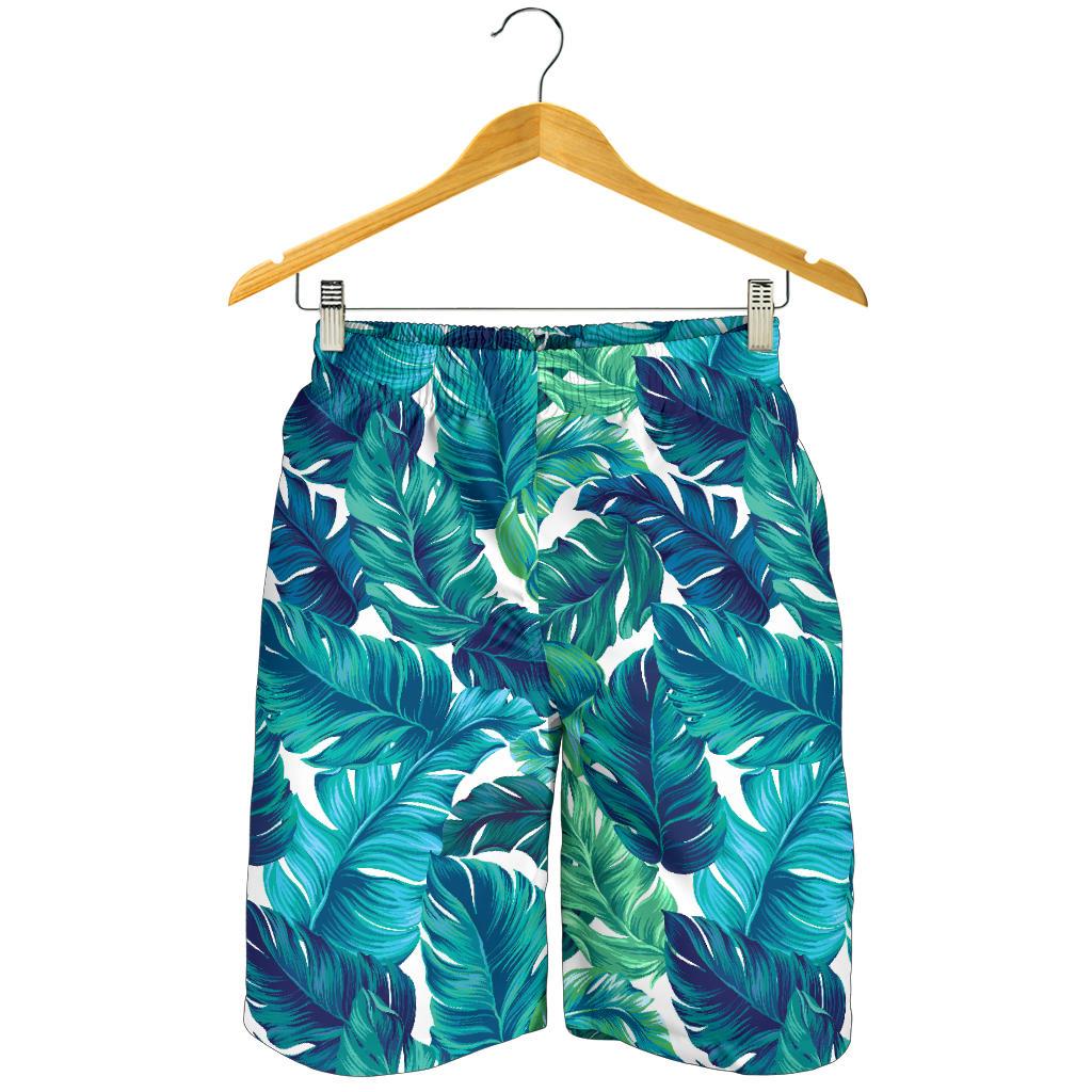 Brightness Tropical Palm Leaves Mens Shorts-JTAMIGO.COM