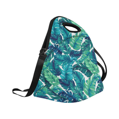 Brightness Tropical Palm Leaves Neoprene Lunch Bag (Model 1669)(Large)-JTAMIGO.COM
