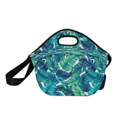 Brightness Tropical Palm Leaves Neoprene Lunch Bag (Model 1669)(Large)-JTAMIGO.COM