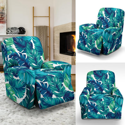 Brightness Tropical Palm Leaves Recliner Slipcover-JTAMIGO.COM