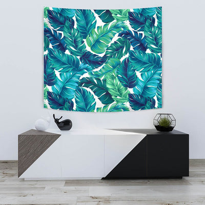 Brightness Tropical Palm Leaves Tapestry