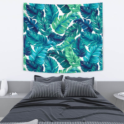 Brightness Tropical Palm Leaves Tapestry