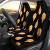 Buddha Head Gold Print Universal Fit Car Seat Covers