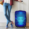 Buddha Head Mandala Luggage Cover Protector