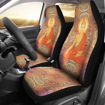 Buddha Indian Colorful Print Universal Fit Car Seat Covers