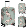 Bull Terrier Cute Print Pattern Luggage Cover Protector