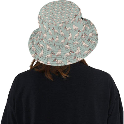 Bull Terrier Cute Print Pattern Unisex Bucket Hat