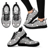 Bull Terrier Head Print Pattern Women Sneakers Shoes