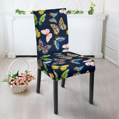 Butterfly Beautiful Print Pattern Dinning Chair Slipper-JTAMIGO.COM