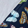 Butterfly Beautiful Print Pattern Fleece Blanket