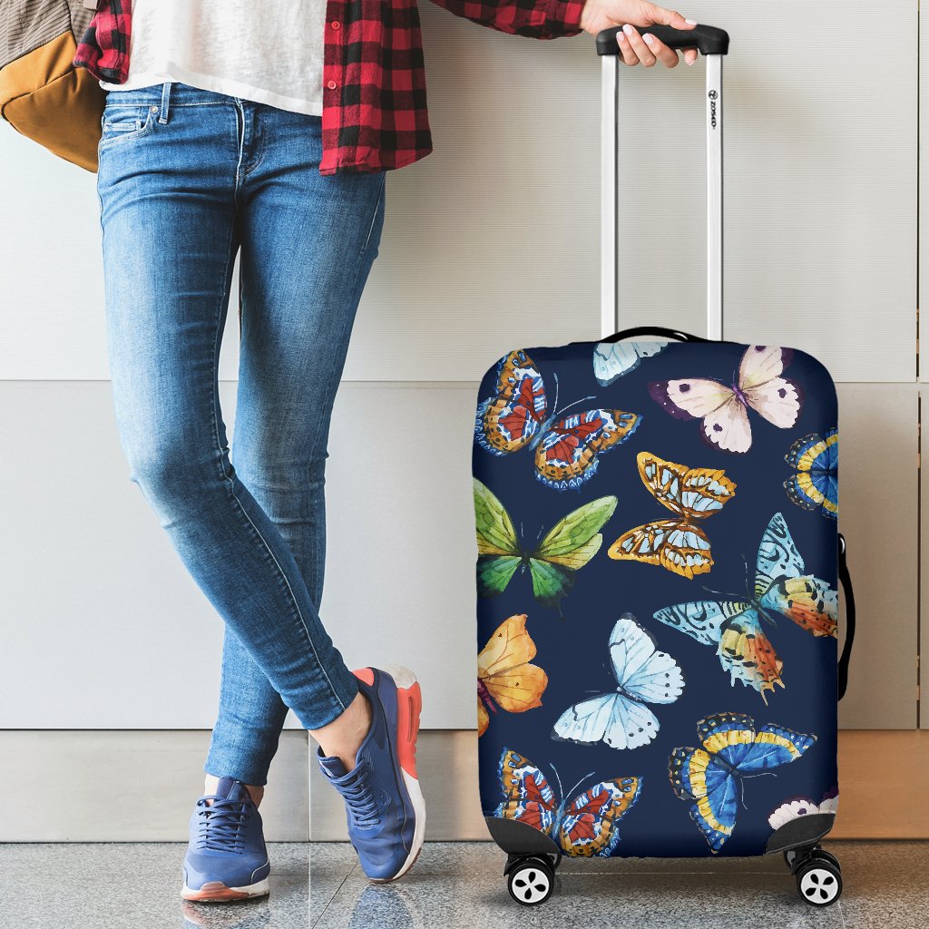 Butterfly Beautiful Print Pattern Luggage Cover Protector