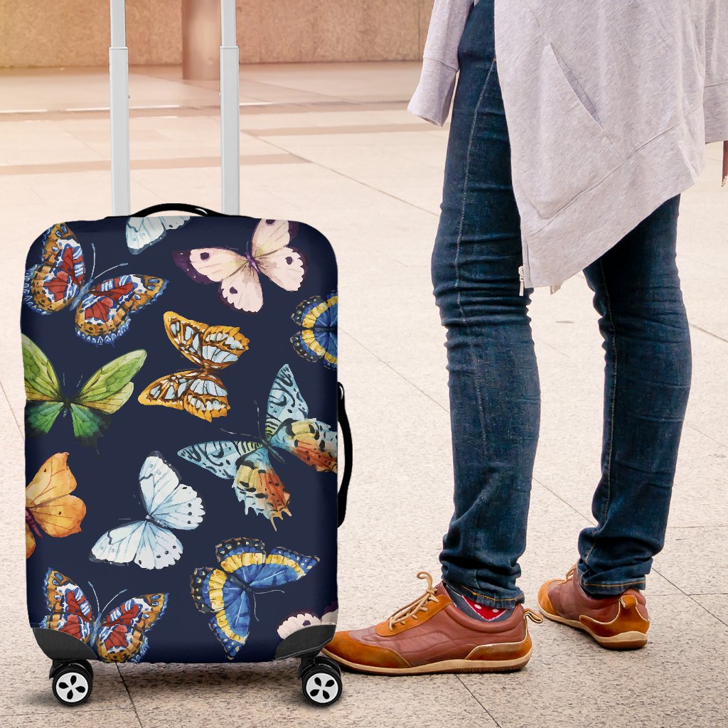 Butterfly Beautiful Print Pattern Luggage Cover Protector