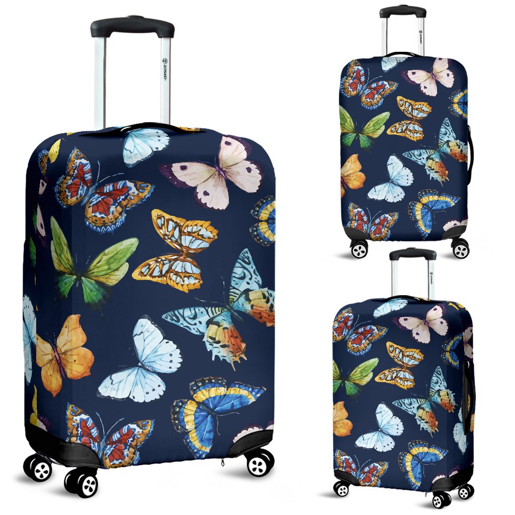 Butterfly Beautiful Print Pattern Luggage Cover Protector