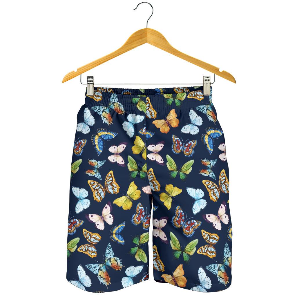 Butterfly Beautiful Print Pattern Mens Shorts-JTAMIGO.COM