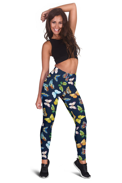 Butterfly Beautiful Print Pattern Women Leggings