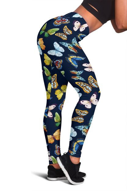 Butterfly Beautiful Print Pattern Women Leggings