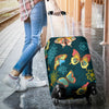 Butterfly Hand Draw Print Pattern Luggage Cover Protector