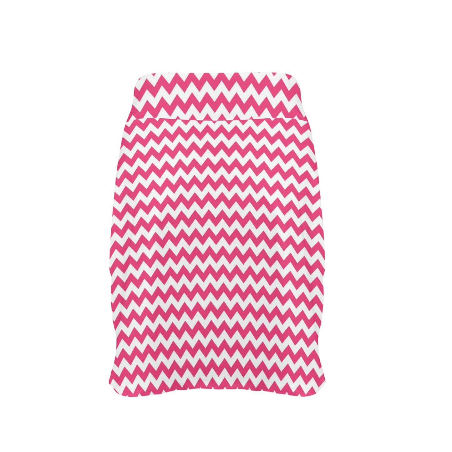 Chevron Print Design LKS402 17" Golf & Pickleball Skort with Pockets