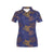 Goldfish Pattern Print Design 01 Women's Polo Shirt