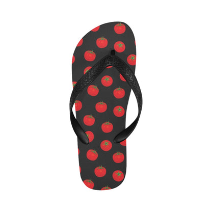 Tomato Print Design LKS305 Flip Flops