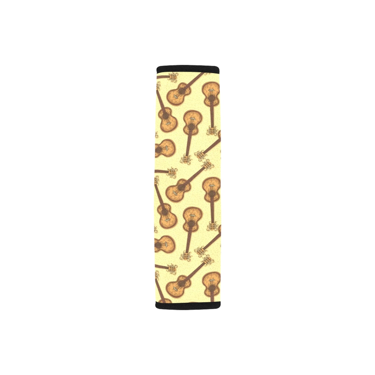 Acoustic Guitar Print Design LKS402 Car Seat Belt Cover