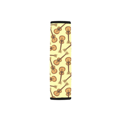 Acoustic Guitar Print Design LKS402 Car Seat Belt Cover